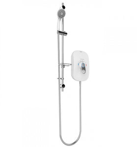 AKW 29090WH SmartCare Lever White 8.5kw with silver/white kit
