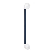AKW 01420 DB               Large Plastic Fluted Grab Rails - Dark Blue