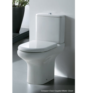 compact close couple toilet