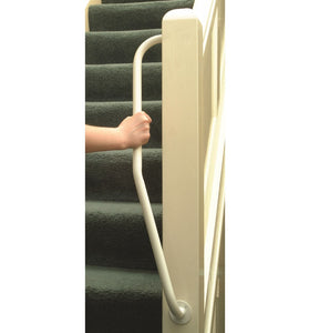 white_powder_coated_32mm_diameter_steel_newel_rail_rh